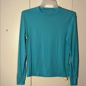 Bloq.uv 
Elegant Teal Long Sleeve Women's Top